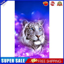 White Tiger Oil Paint By Numbers DIY Handpainted on Canvas Wall Art Picture