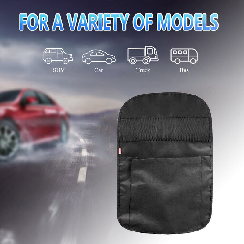 Oxford Cloth Car Storage Bags Between Seats Auto Divider Organizer Net Pockets