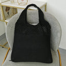 Korean Hollow Woven Shoulder Bags Women Knitting Handbags Summer Beach Totes