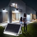 38 Leds Outdoor Solar Lights Fast Charging Wall Lamps for Outdoor Patio Sup