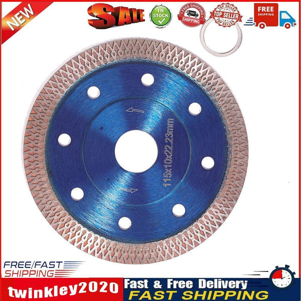 Diamond Saw Blades Wood Cutting Wheel Disk for Tile Ceramic (Blue 115mm) Newly