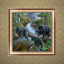 Bears 5D Diamond Painting Embroidery DIY Craft Needlework Home Decor Gifts Newly