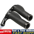 Bike Bicycles Cycling Ergonomic Lock-On Handlebar Grips Bar Ends Black  Newly