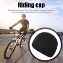 Quick Dry Helmet Cycling Cap Anti-UV Anti-Sweat Sports Hat for Bike (Black)
