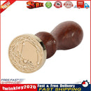 Wood Handle Paint Seal Retro DIY Envelope Wax Seal Stamp Post Decor (F361) Newly