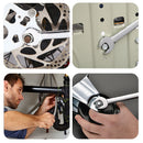 6x7mm Metal Open End Wrench Double Headed Spanner Machine Auto Repair Tools