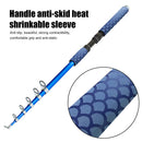 Heat Shrink Wraps Tubing Fishing Rod Badminton Racket Grip Sleeve (Blue) Newly