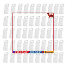 Clothes Hanger Connector Hooks Outfit Hanger Extender Clips Hooks (50pcs)