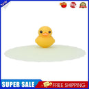 Cartoon Silicone Cup Cover Heat Resistant Sealed Cap Cups Lid (Yellow Duck)