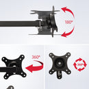 Telescopic Wall Mounting Bracket 3-Axis 3-Arm Bracket for Amazon Echo Show 15