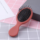 Portable Hair Comb Brush Anti-Static Air Cushion Massager Hairbrush (Pink)
