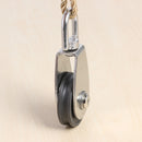 Stainless Steel Fitness Pulley Bearing Heavy Lifting Workout Mute Gym Equip