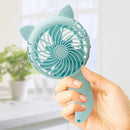 #A Mini Hand-held Fan Portable Cartoon Bear Home Outdoor Travel Air Cooler Fans