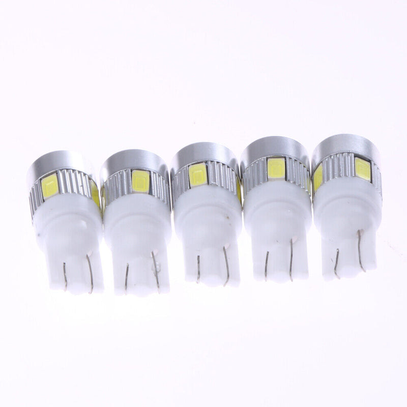 5 X High-Power Automotive LED Lights Show Wide Lights T10 5630 6SMD