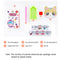 Diamond Painting Cartoon Stickers Kids DIY Round Drill Mosaic Decals (09) Newly