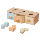 Wooden Ball Drawer Preschool Training Matching Blocks Teaching Aids for Children