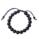 Lymphatic Drainage Black Obsidian Bracelet x 1 X2G7