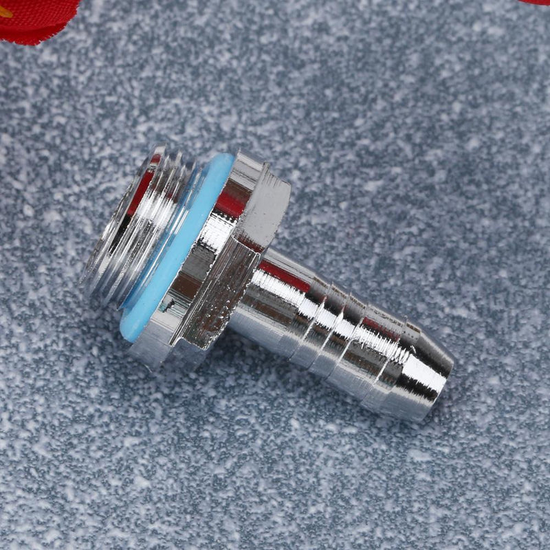 G1/4 Thread Soft Tube Connector for PC Water Cooling System(7.2mm) Newly