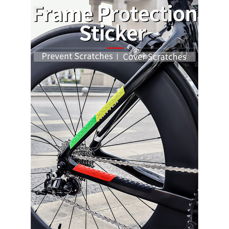 5pcs Bike Frame Anti Scratch Chain Protector MTB Road Bicycle Anti Slip Stick