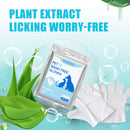 6pcs Cleaning Gloves No Rinse Available Cleaning Massage Gloves Pet Accessories