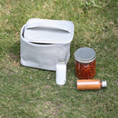 9pcs 50ml Empty Spice Bottles Set with Aluminum Cover PET Dispenser Bottles