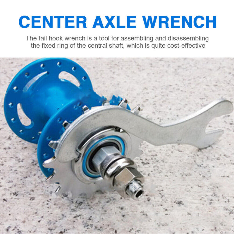 Bicycle Pedals Bottom Bracket Ring Spanner Wrench Tool Bike Remove Repair T