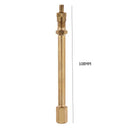 Full Brass Car Truck Wheel Tire Valve Stem Extension Cap Extender (108mm) Newly