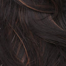 Wig No Lace Front Long Straight  Wig High Temperature Silk Women Wig Dark Brown