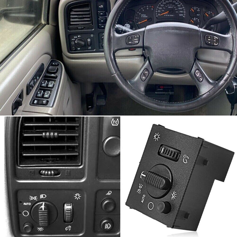 Headlight Switch for Cadillac/GMC/Hummer 19381535 15194803 Headlamp Switch Newly