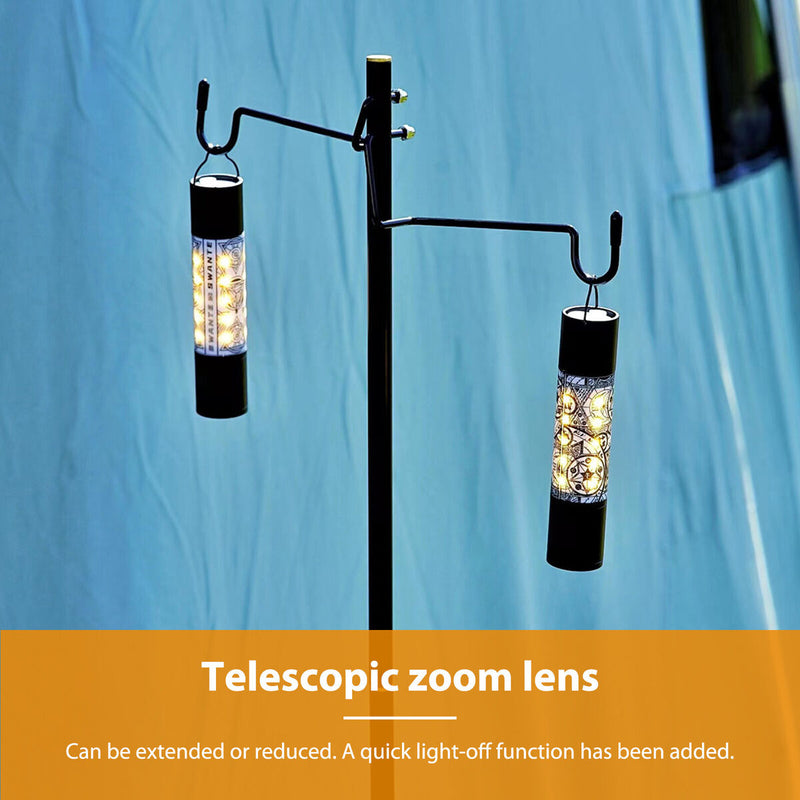 LED Camping Lantern Multifunctional Survival Tent Flashlight with 6 Light Modes