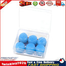 Soft Swimming Earplugs Water Waterproof Silicone Diving Supplies (Blue) Newly