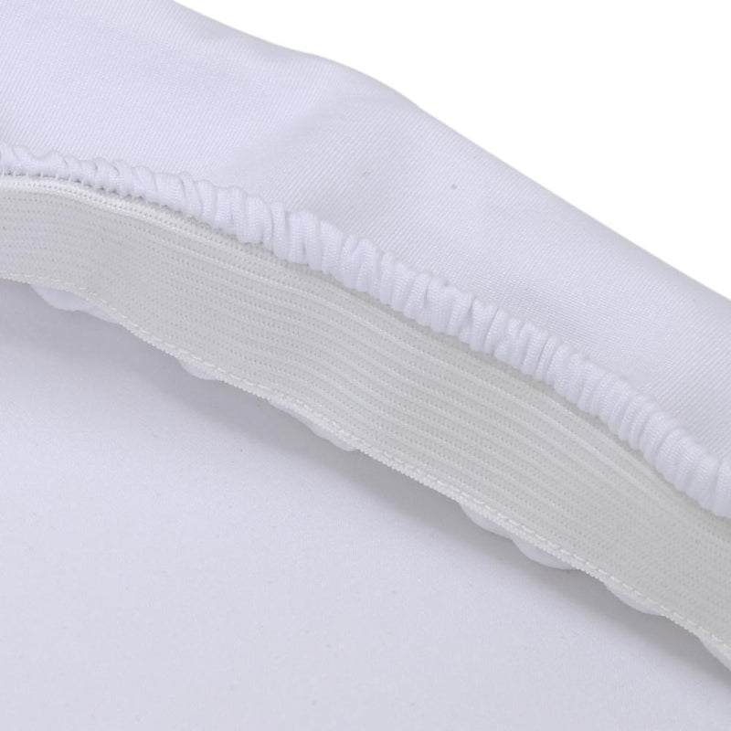 Pure Elastic Chair Covering,Hotel And Office Conjoined Covering White