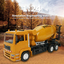 RC Dump Truck 1/24 10 Channels Remote Control Cement Mixer Engineering Vehi