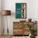 3 Strands DIY Full Embroidery Three Donkey Stamped Cross Stitch Craft Home Decor