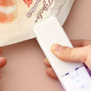 Portable Mini Sealing Household Machine Heat Sealer Plastic Capper (White) Newly