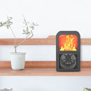 For Home Office Wall Electric Mini Heating Fan Heat Stove Warmer Plug In Heater