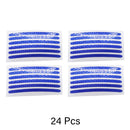 24pcs Wheel Hub Stickers Reflective Tire Rim Tape Strips for Bike Motorcycle Car