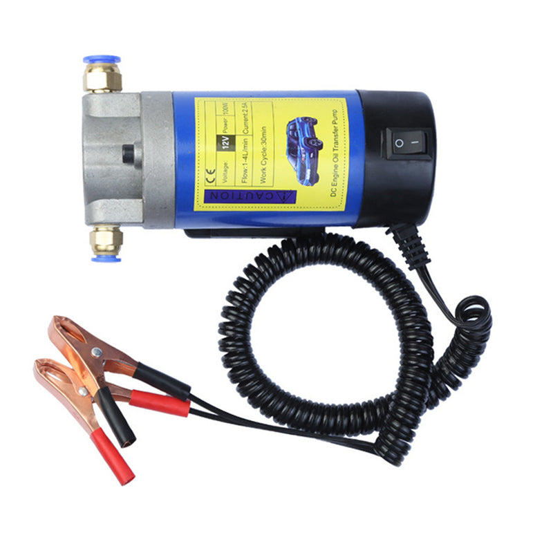 12V Electric Scavenge Suction Transfer Change Pump Oil Transfer Pump 1-4L/min