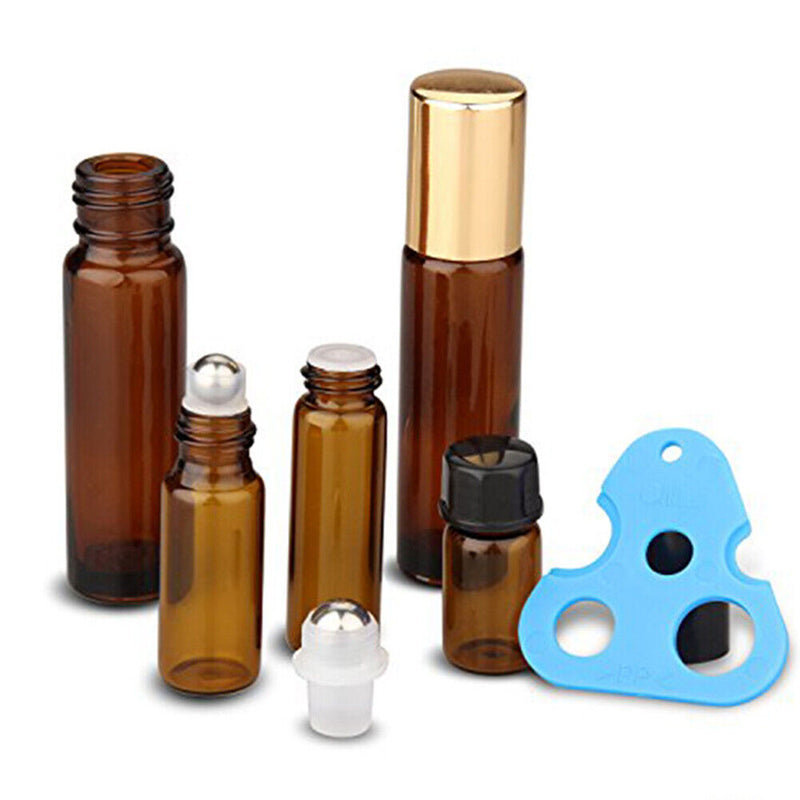 Plastic Essential Oil Opener Key Refillable Bottles Roller Balls Caps Remover