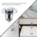 Push-Type Wash Basin Plug Stainless Steel Sink Stoppers Drain Filter Plugs Newly
