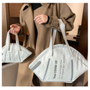 Bag Chain Canvas Creative Shoulder Bag Messenger Bag Tote Bag Ladies Handbag