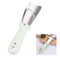 Fridge Ice Scraper Kitchen Ice Shovel Tool Stainless Steel Defroster (Green