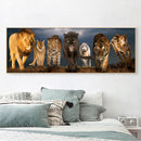 5D DIY Diamond Painting Animals Full Round Drill Rhinestone Home Decoration