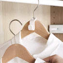 6pcs Portable Wardrobe Space Saving Stack Hanger Hook Multifunctional Coat