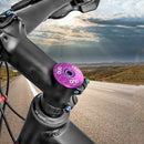 OUO MTB Mountain Bike Headset Bowl Cover Ultralight Stem Top Caps (Purple) Newly