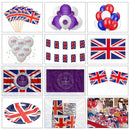 Majesty The Queen Jubilee Union Jack Flag Union Jack Queen Decor Party Decor
