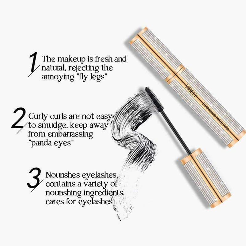 Lash Cosmetics Vibely Mascara 4D Silk Fiber Lash Mascara Waterproof T1C8