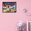 Painting By Numbers DIY Kit Triumphal Arch Canvas Oil Wall Art Picture Ornaments