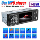 P4020 1 DIN Head Unit Multimedia Player Bluetooth-compatible (w/o Camera) Newly