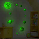 Eight Planets Luminous Wall Ceiling Stickers Decals for Baby Nursery ?Kids Room